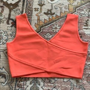 BCBG MAXAZRIA Knit Crop Tank